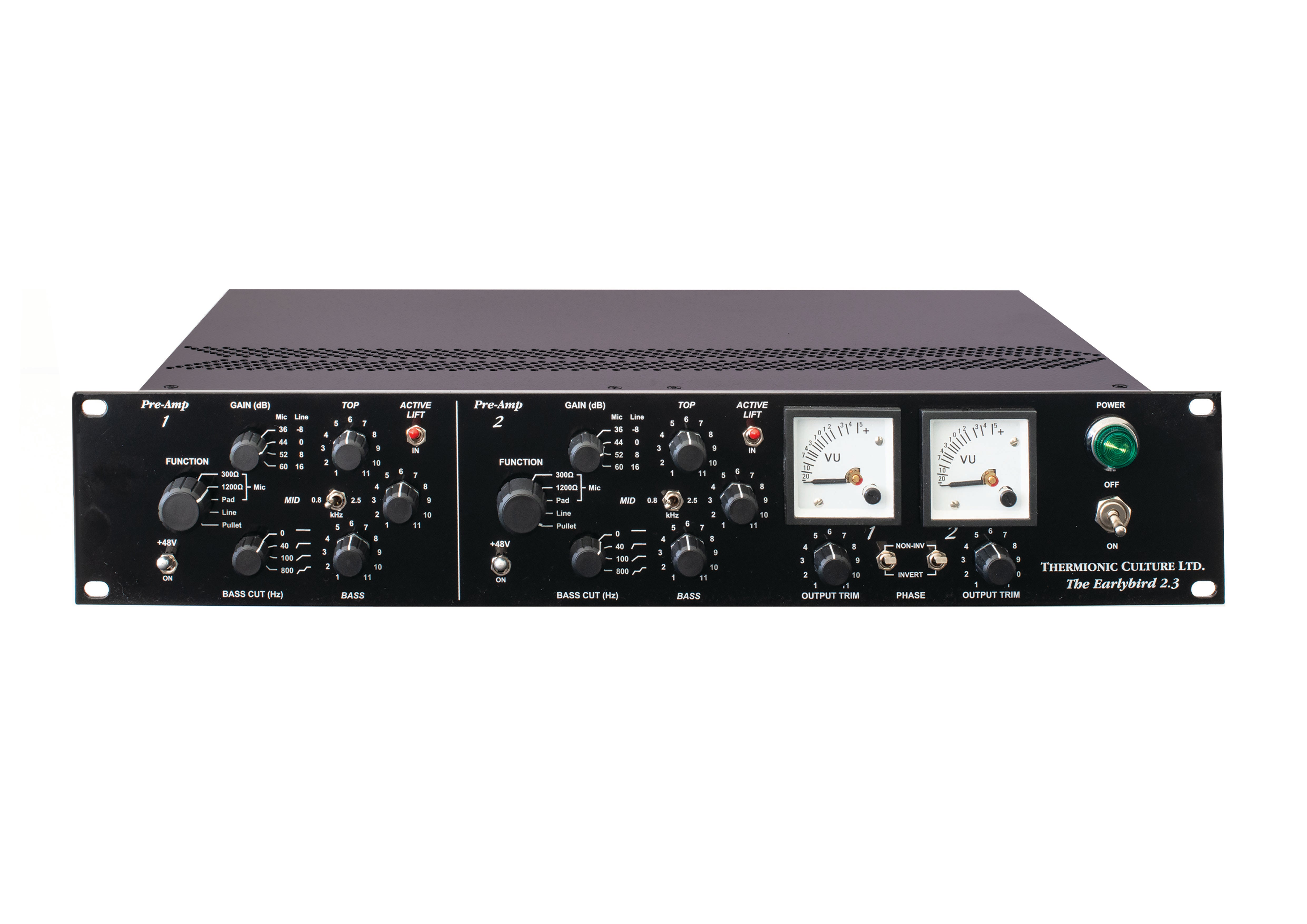 Thermionic Culture Earlybird 2.3 - Two Channel Pre-amp with EQ