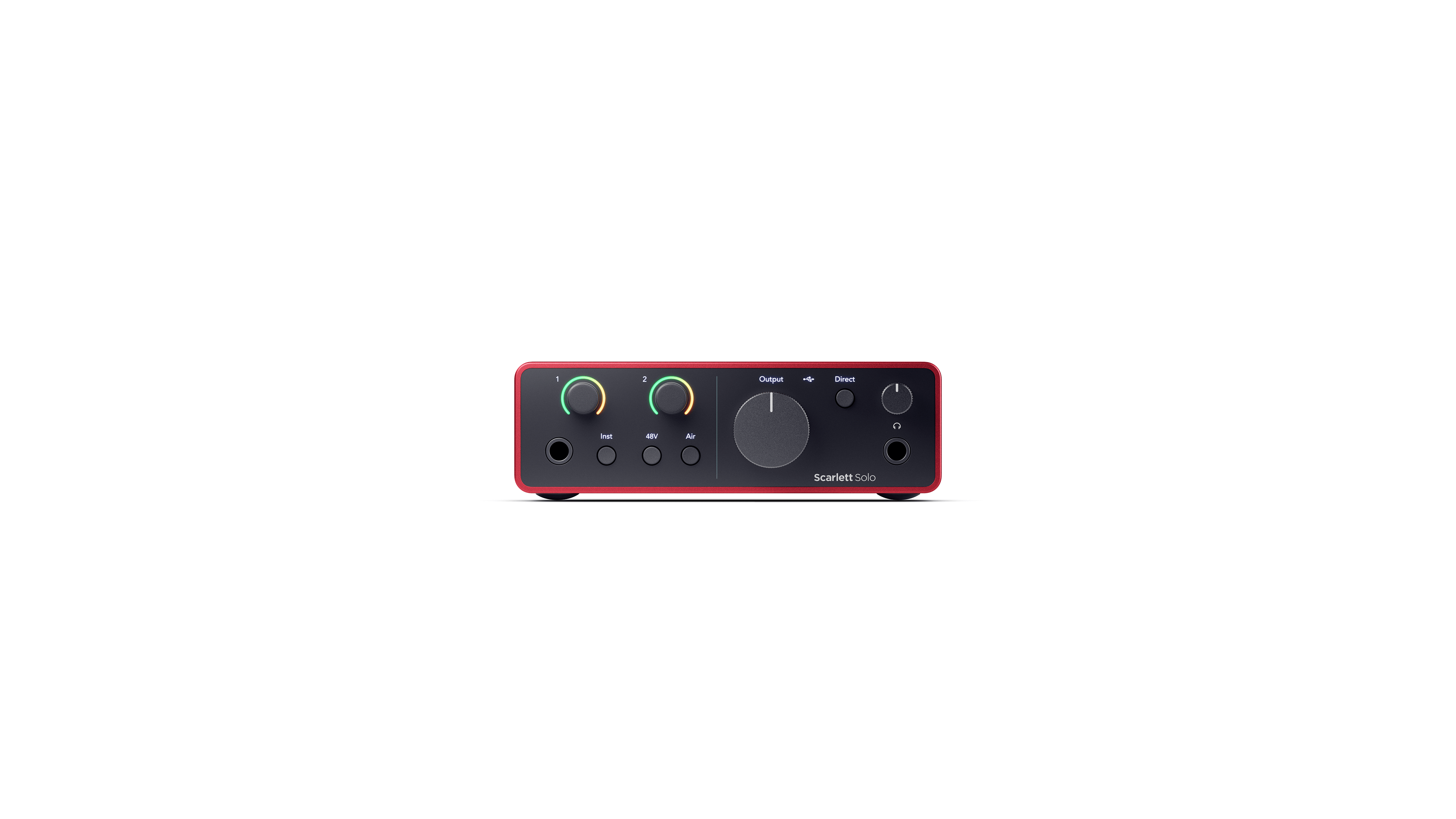 Focusrite Scarlett Solo 4th Gen - The Songwriter’s 2-in, 2-out Interface