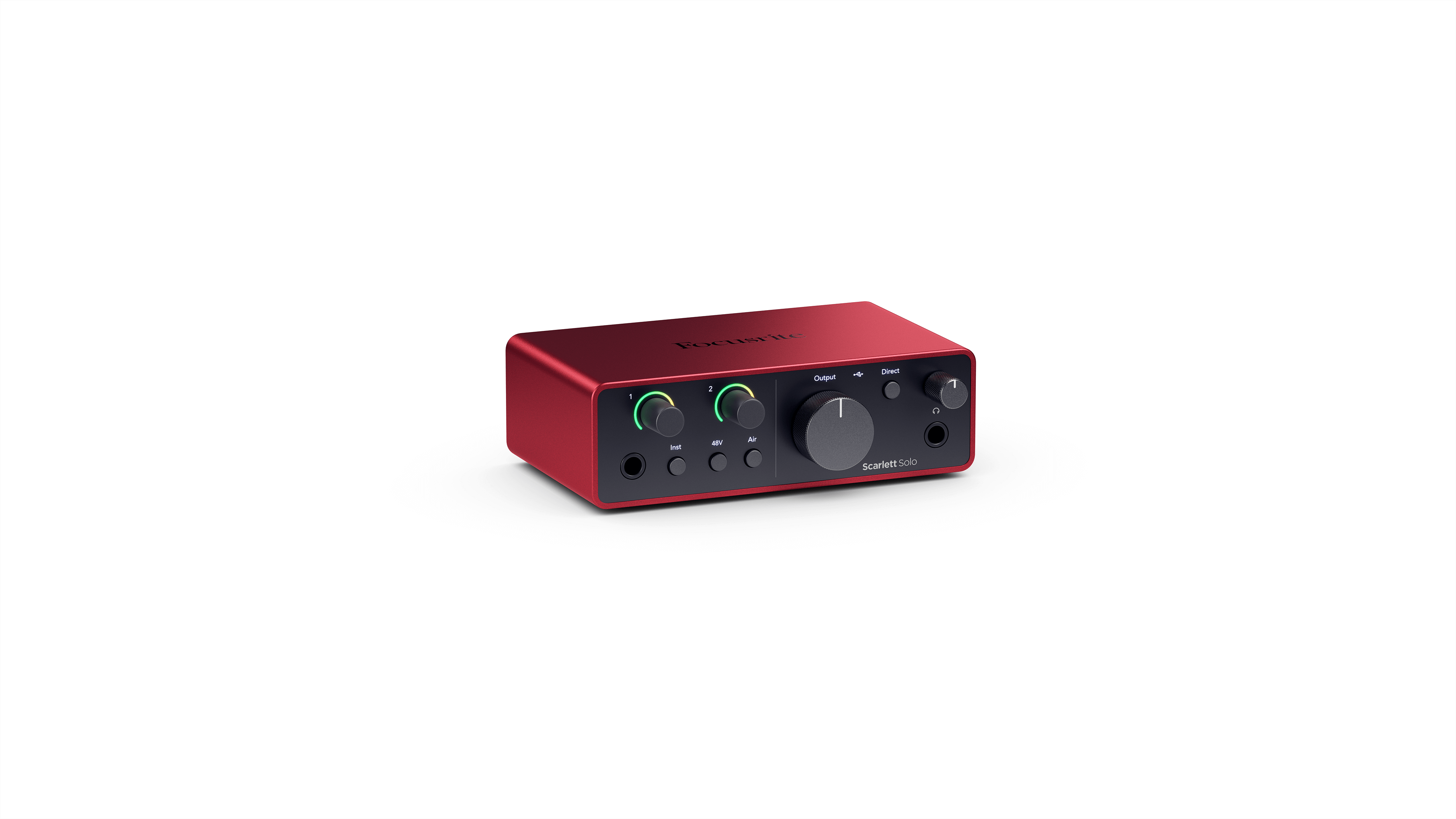 Focusrite Scarlett Solo 4th Gen - The Songwriter’s 2-in, 2-out Interface