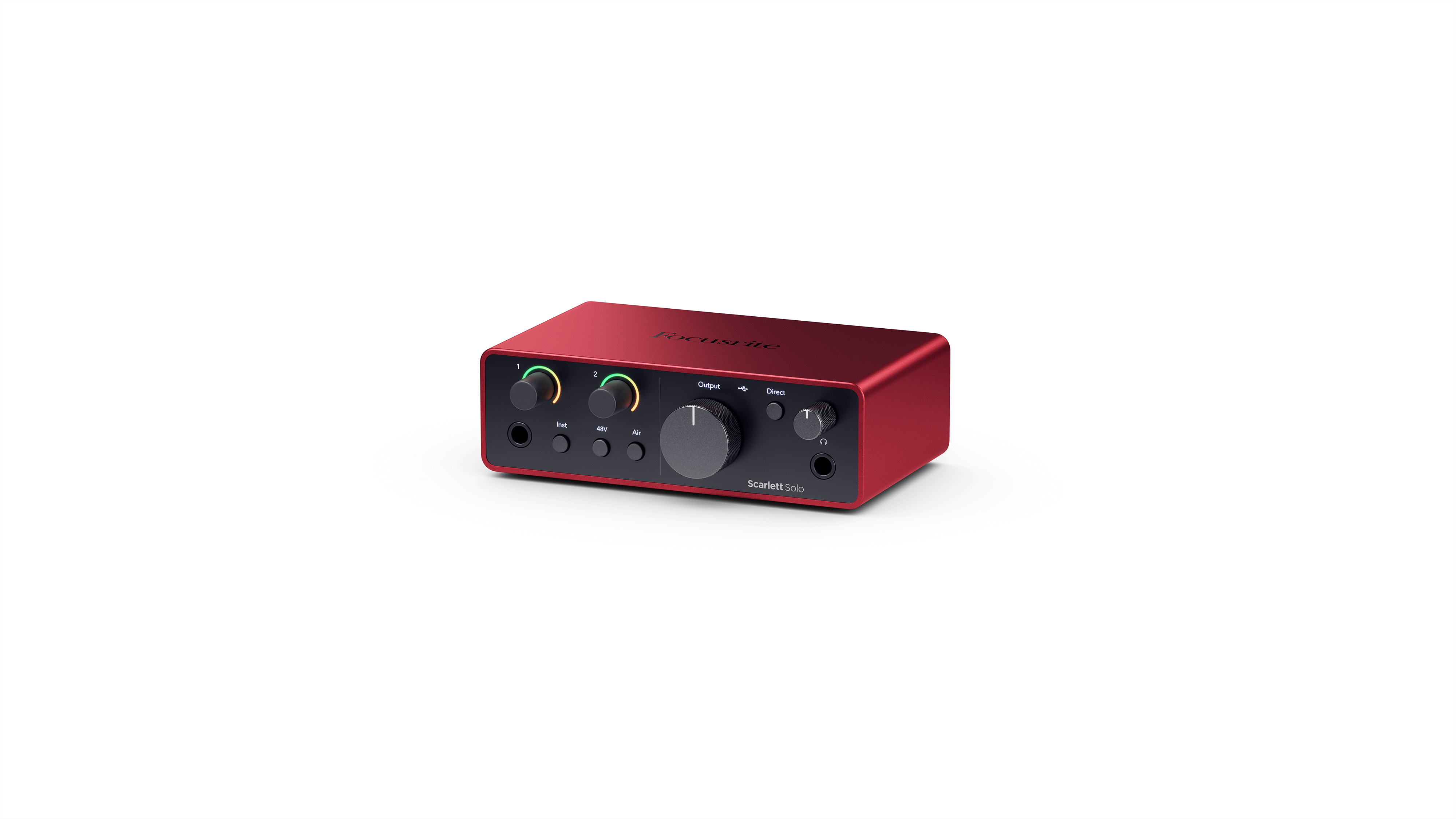 Focusrite Scarlett Solo 4th Gen - The Songwriter’s 2-in, 2-out Interface