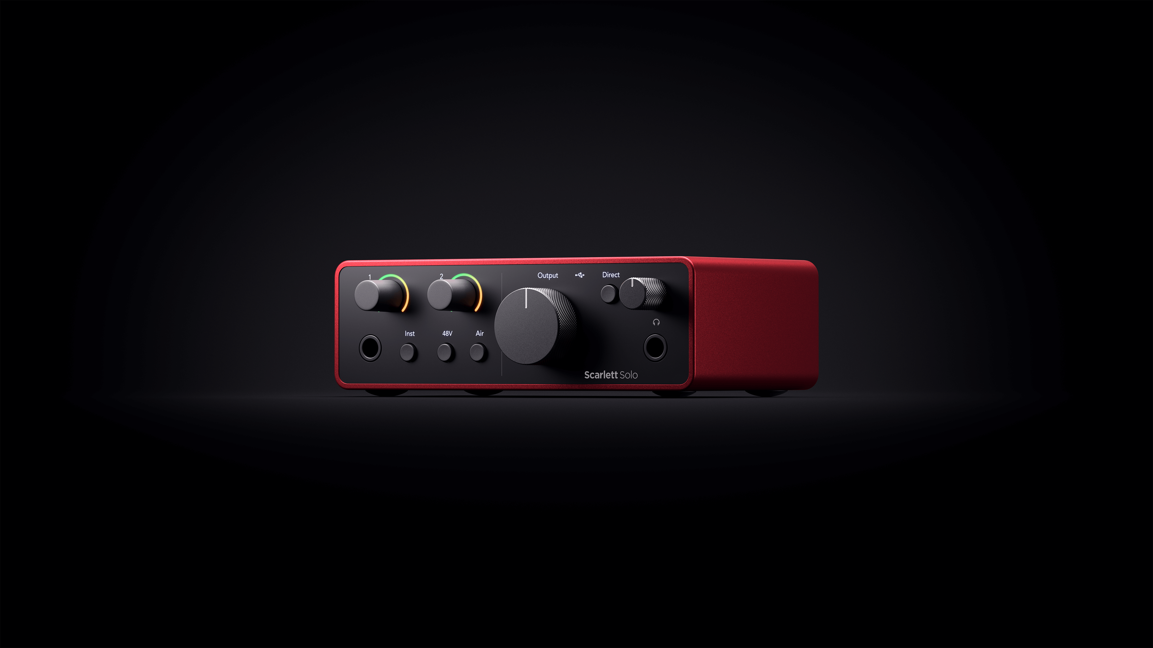 Focusrite Scarlett Solo 4th Gen - The Songwriter’s 2-in, 2-out Interface