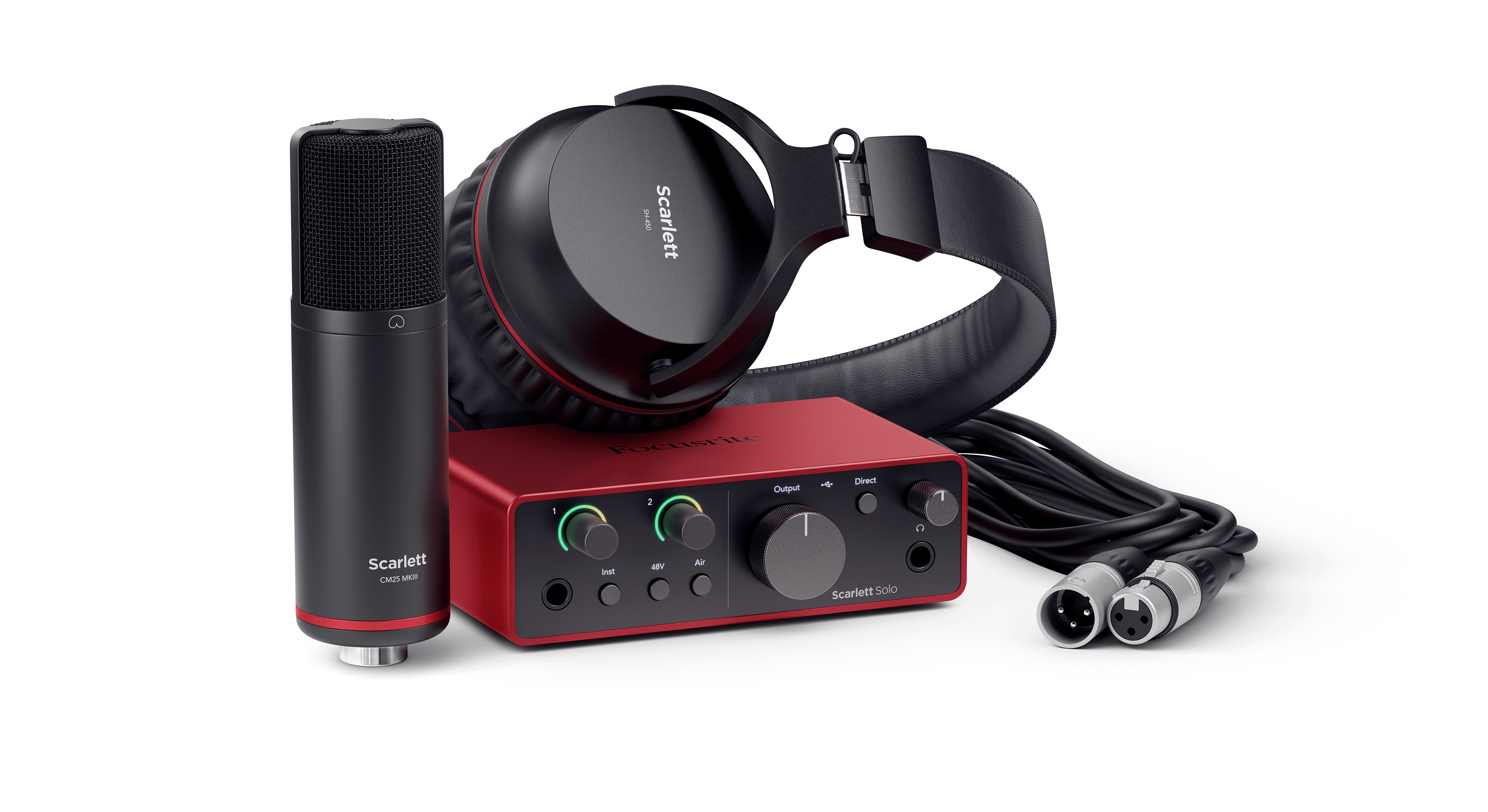 Focusrite Scarlett Solo Studio 4th Gen - Professional Audio