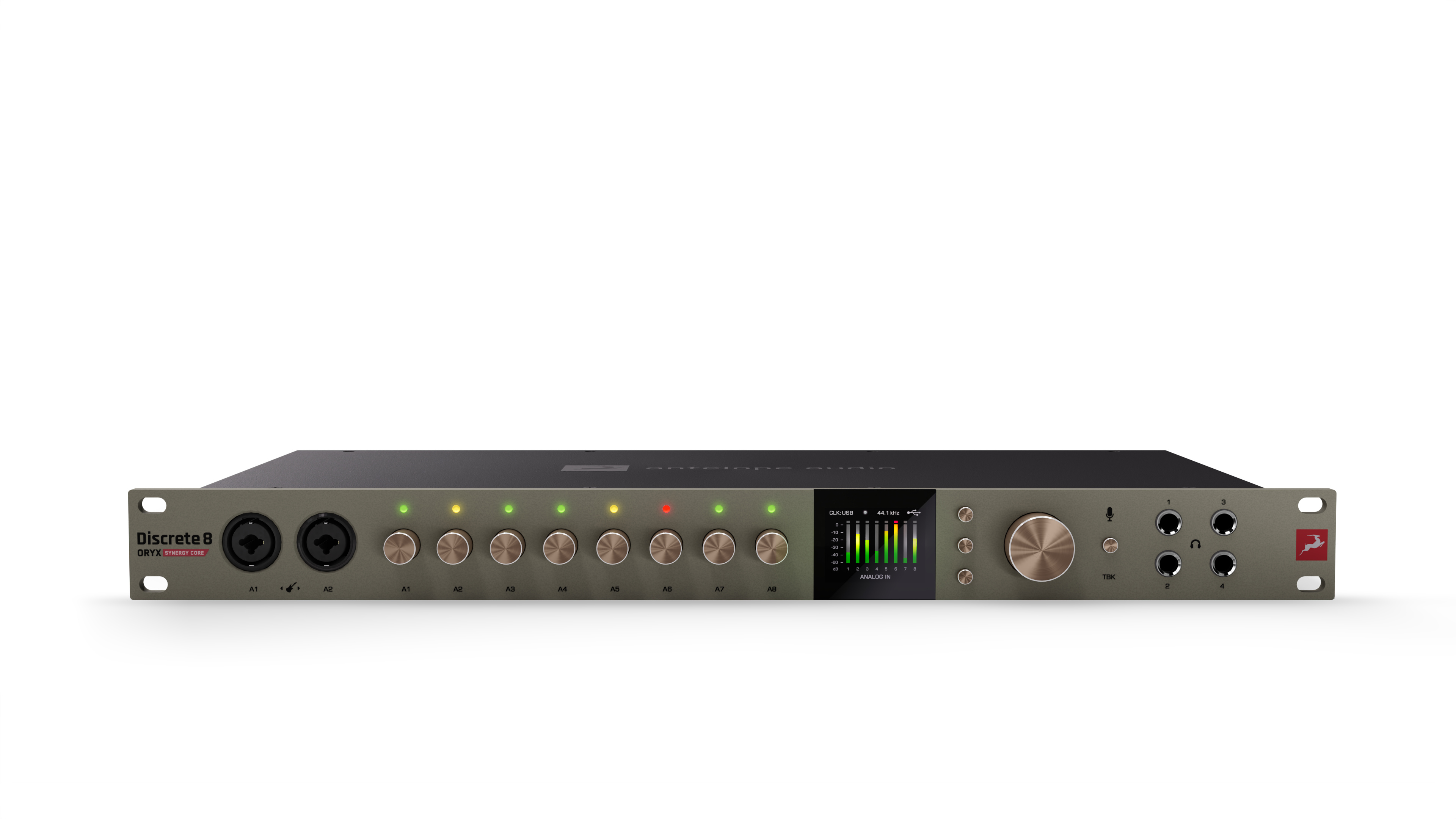 Discrete 8 Oryx - 26×38 USB-C Audio Interface with Synergy Core Real-Time FX Processing