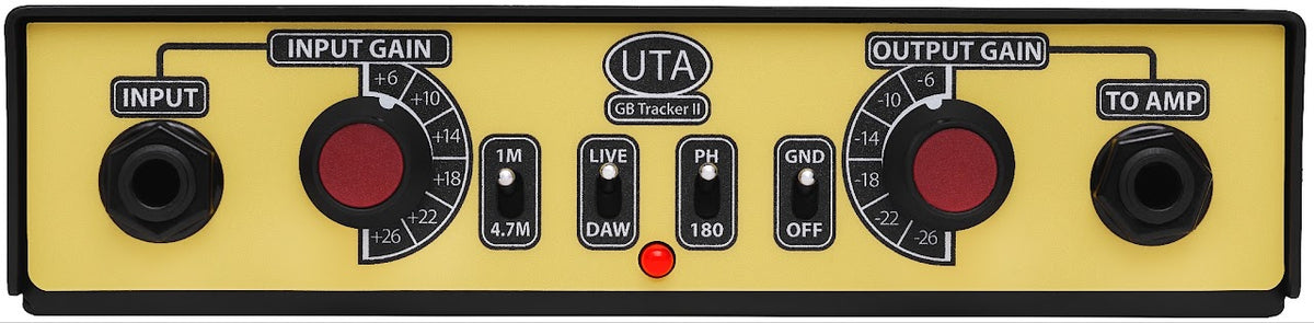 Undertone Audio GB Tracker II front panel