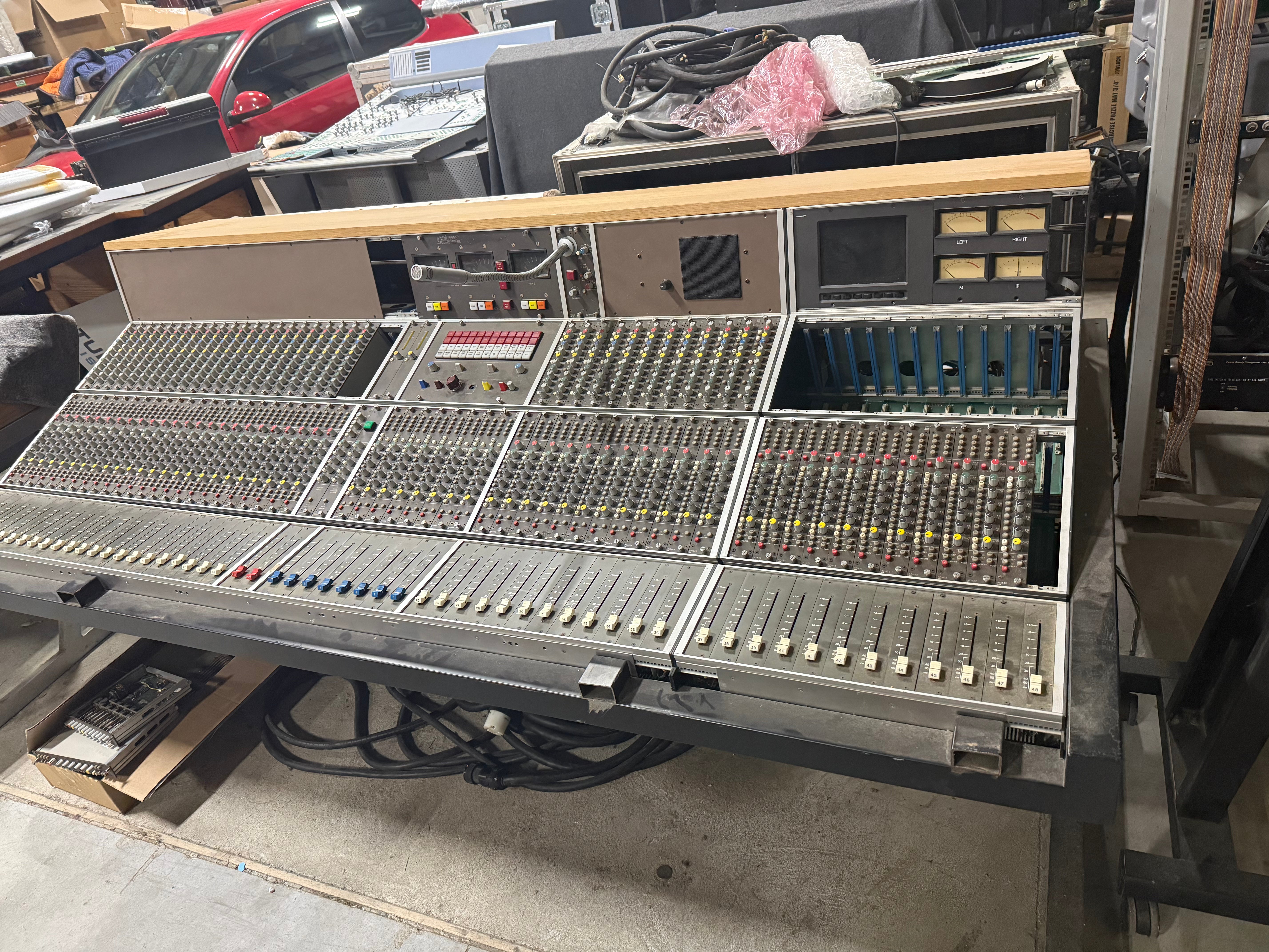 Calrec M Series Vintage Discrete Analog Console - 48 Channel