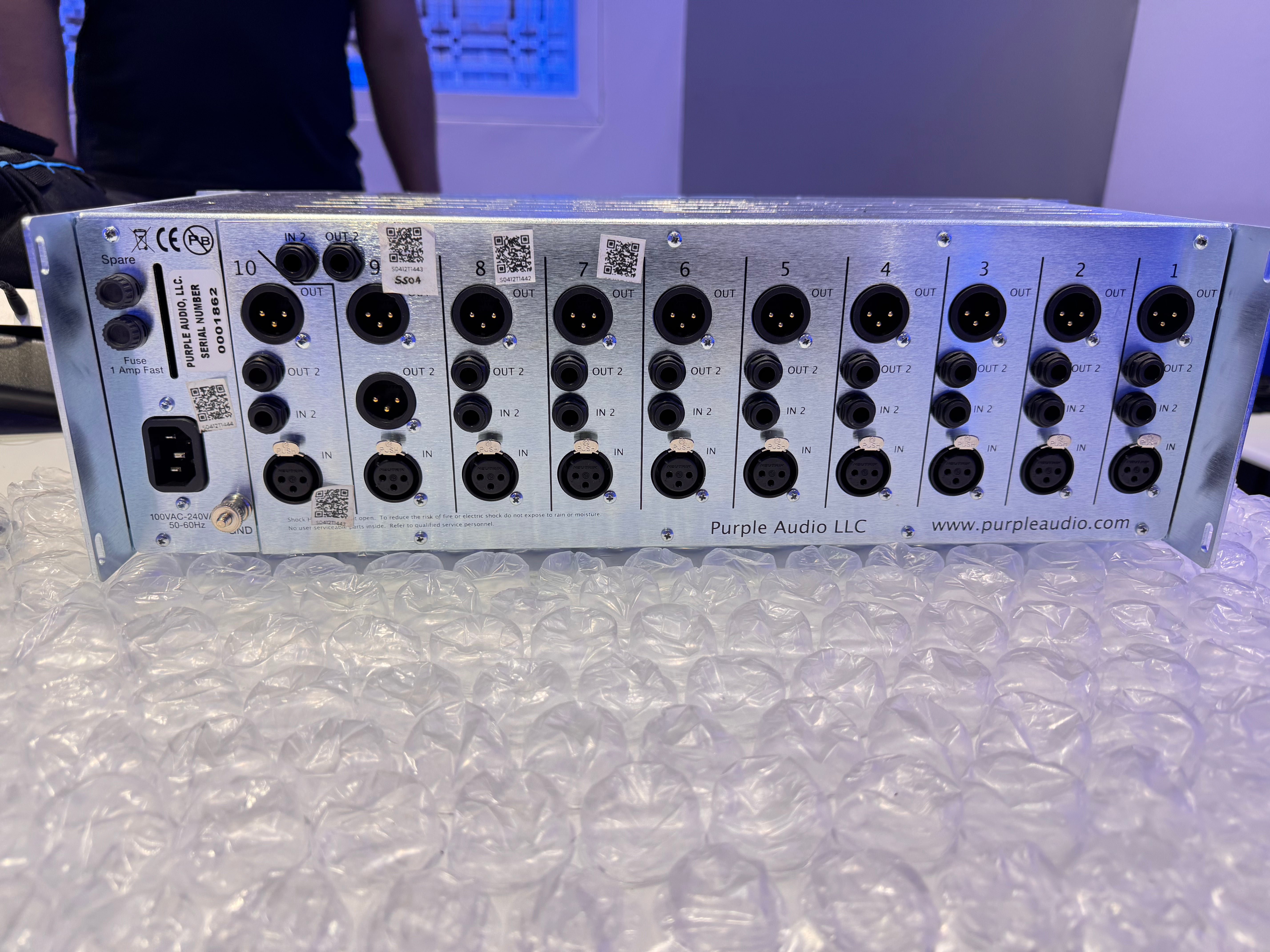 Purple Audio Sweet Ten Rack (Preowned)