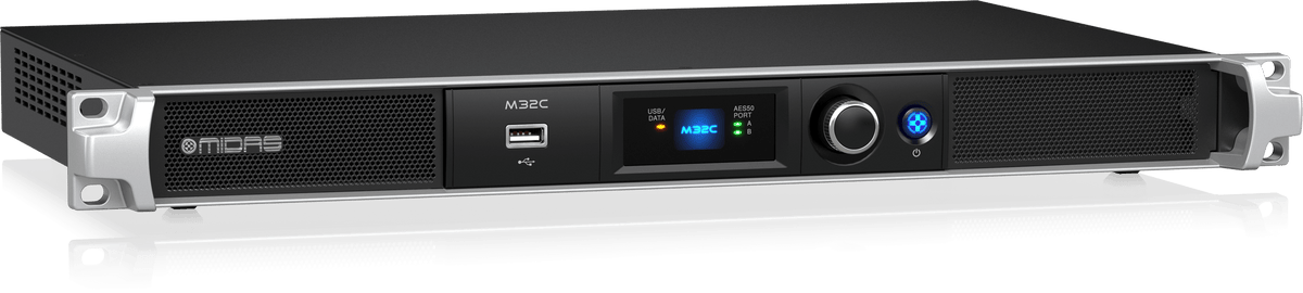 Midas M32 Rack Rear MIDAS-M32C - Digital Rack Mixer - Professional Audio Design, Inc