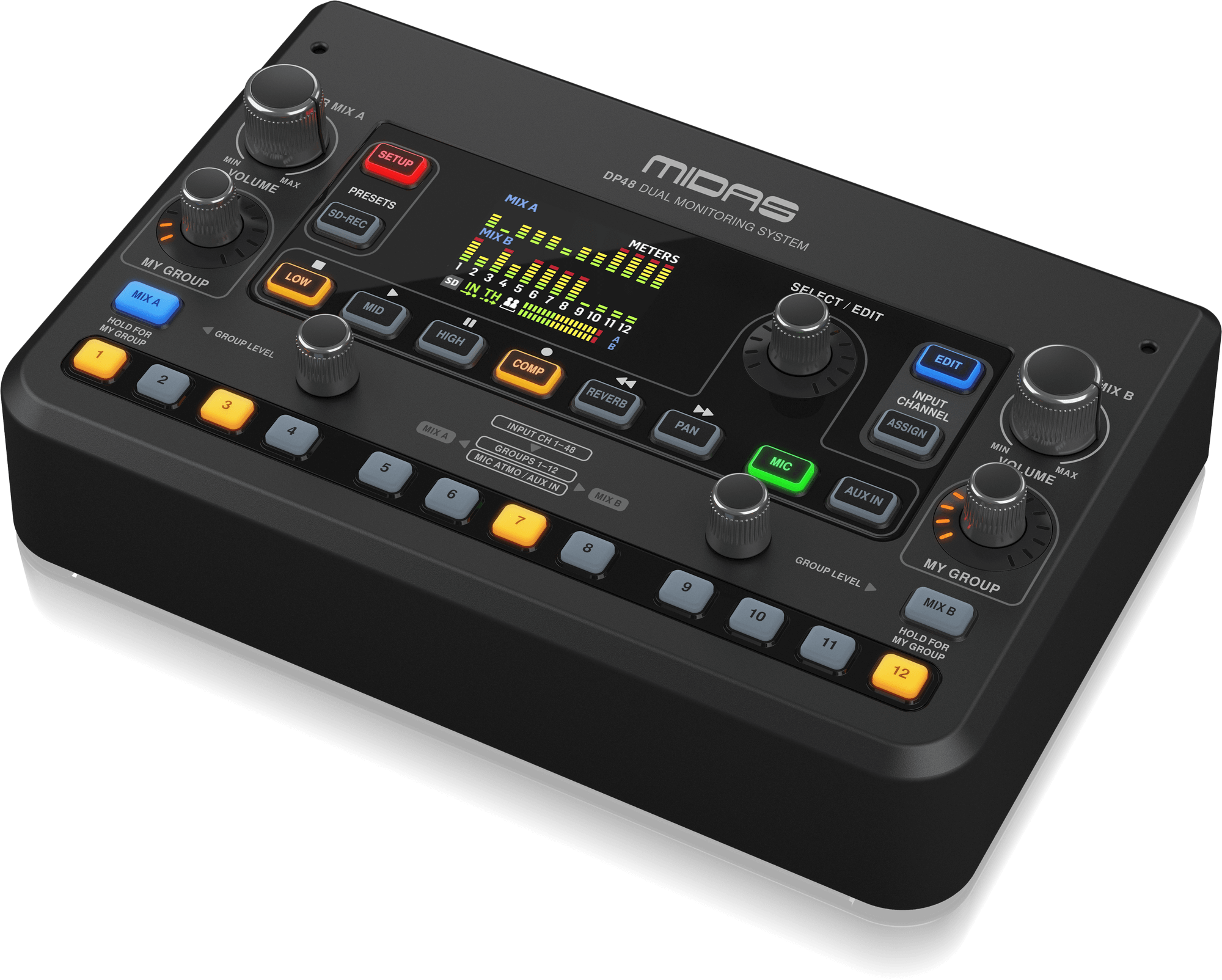 MIDAS-DP48 - Dual 48-Channel Personal Monitor Mixer