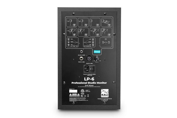 Kali Audio LP-6 V2 - 6.5" Active Studio Monitor-EA