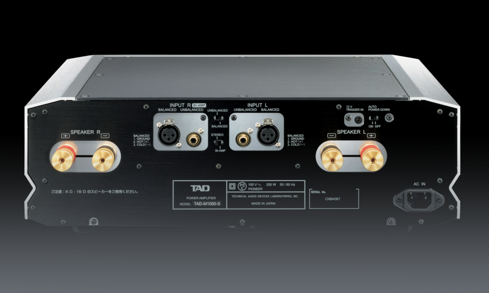TAD M1000-S - Evolution Power Amplifier - Demo