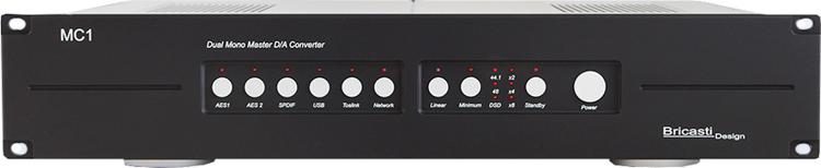 Bricasti Design MC1 - Reference Dual Mono D/A converter