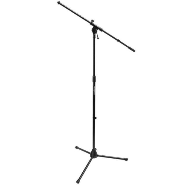 On-Stage MSP7703 - Three Euro Boom Mic Stands with Bag