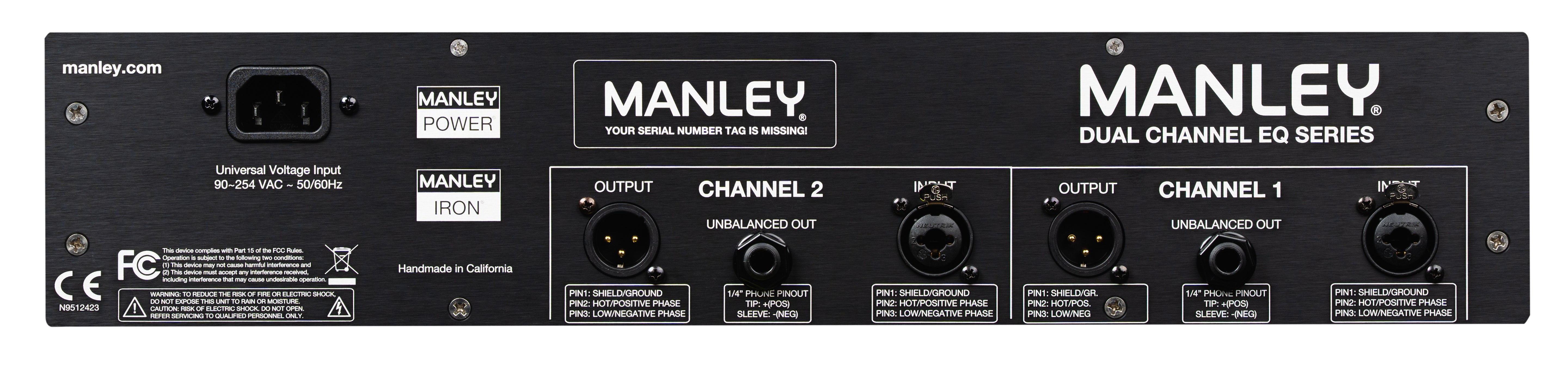 Manley Dual Main EQ