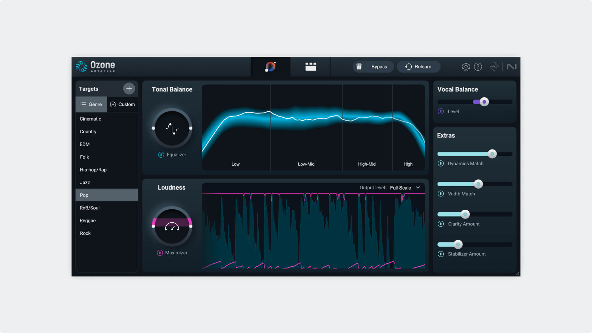 iZotope Ozone 11 Advanced: Crossgrade from any iZotope product, including Elements, and Exponential Audio
