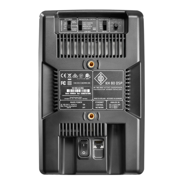 Neumann KH 80 DSP A G US - Two Way Nearfield Monitor