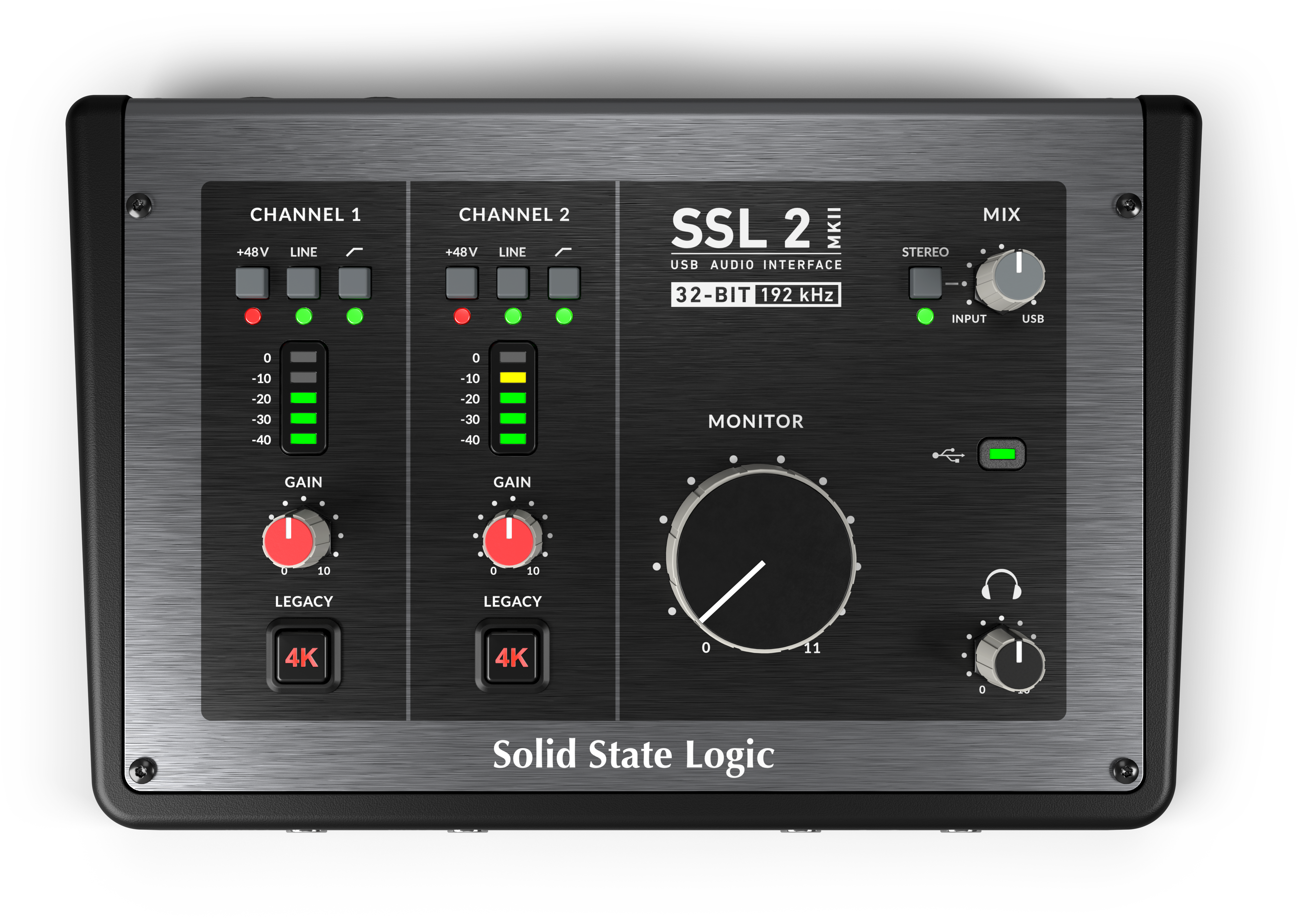 Solid State Logic (SSL) 2 オーディオインターフェース Solid State Logic - SSL 2 2x2 USB-C Audio Interface - Interfaces