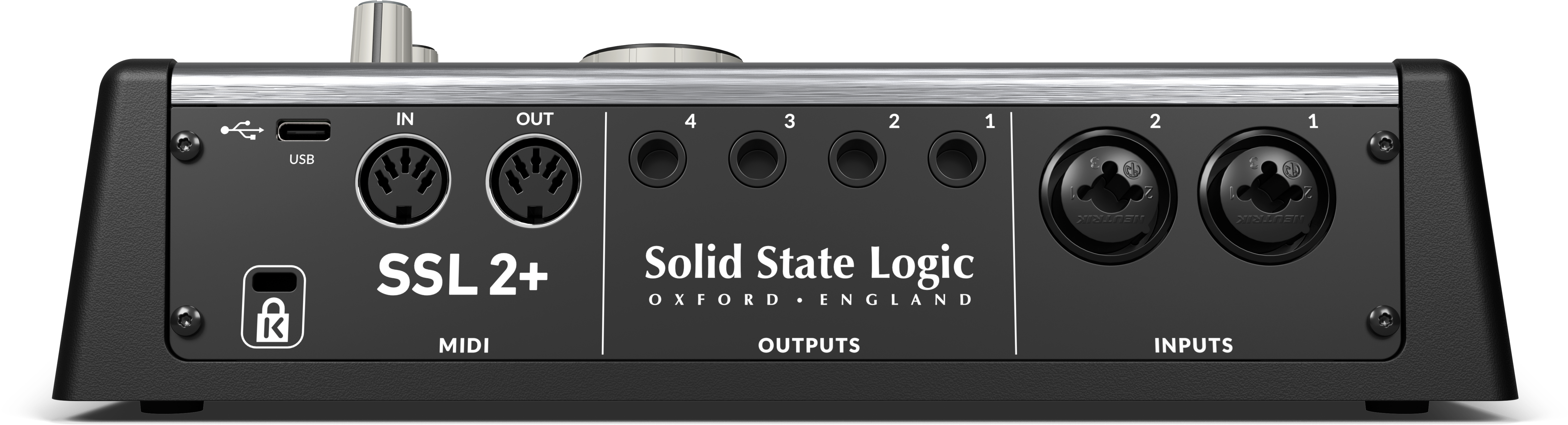 Solid Logic State Audio Interface MKII SSL SSL2+ USB-C 2+ 0 2x4