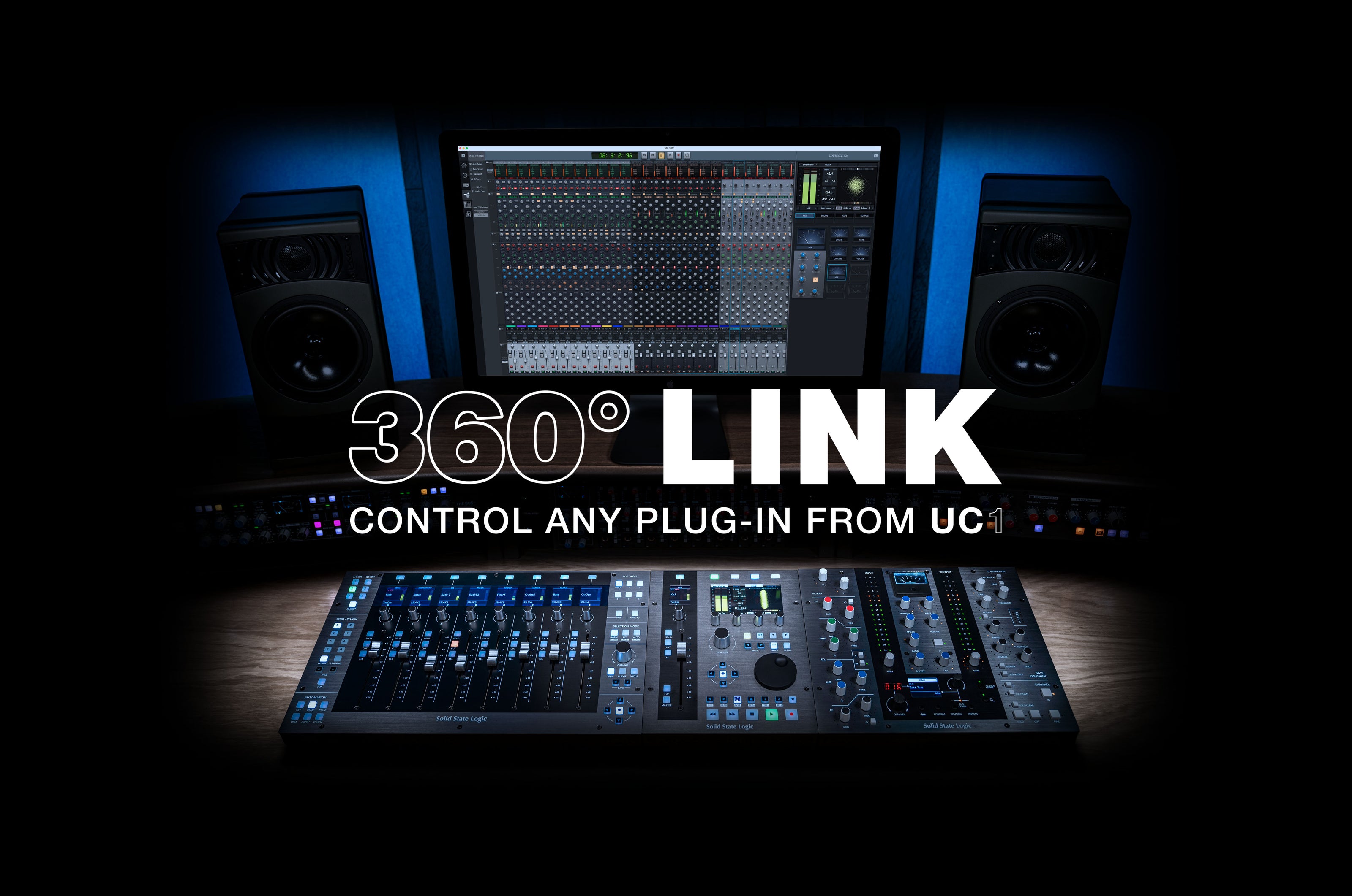 Solid State Logic - SSL UC1 - Control Surfaces - Professional Audio ...