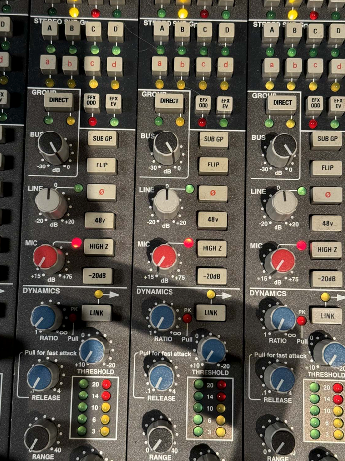 Solid State Logic - SSL XL-9080K Recording Console - Consoles ...