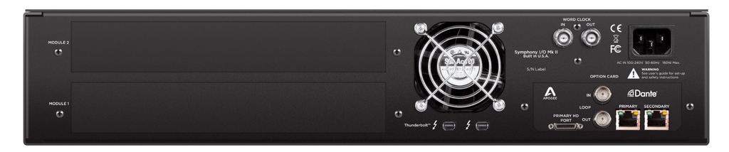 Apogee SYM2-TB-DANTE - Professional Audio Design, Inc Apogee SYM2-TB-DANTE - Professional Audio Design, Inc