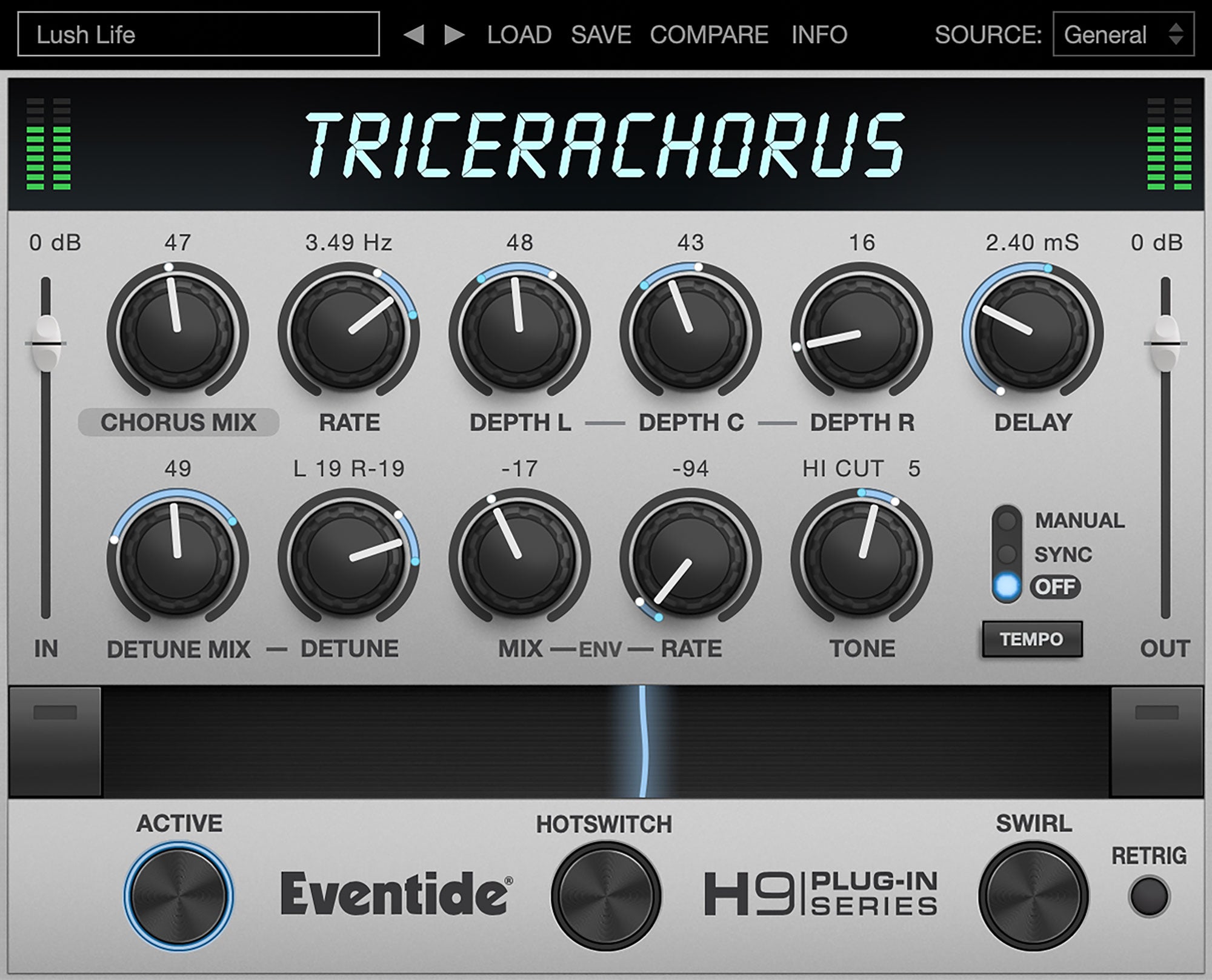 Eventide TriceraChorus - Professional Audio Design, Inc