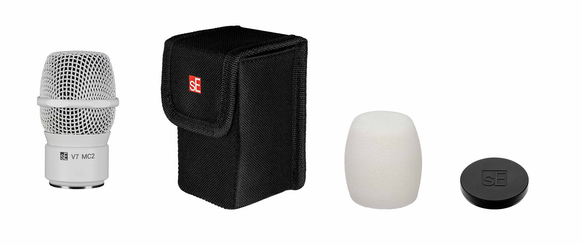 sE Electronics V7 MC2 WHITE with MP03 Pouch