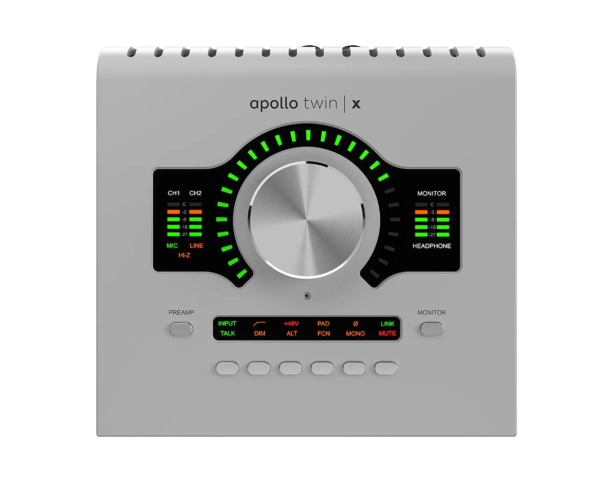 Universal Audio Apollo Twin X DUO Gen 2 – 10x6 Desktop Thunderbolt Audio Interface with 2 Unison Preamps & DUO Core DSP (Essentials+ or Studio+ Edition)