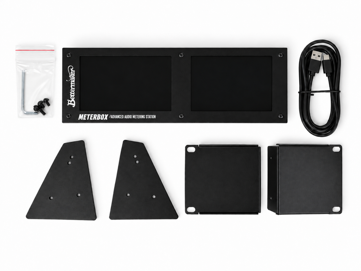 Bettermaker Meterbox with USB cable and mounting accessories