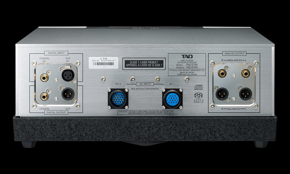 TAD D700 - Disc Player - Professional Audio Design, Inc