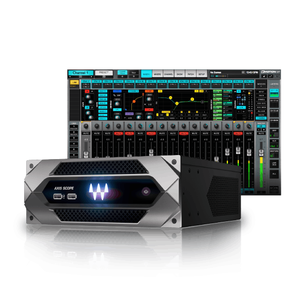 Waves eMotion LV1 64-Channel Mixer + Axis Scope