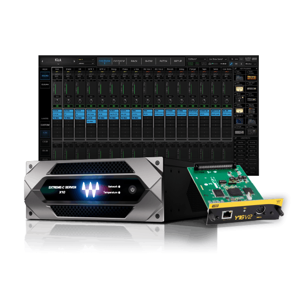 Waves SuperRack Extreme-C Combo for Yamaha RIVAGE PM Consoles
