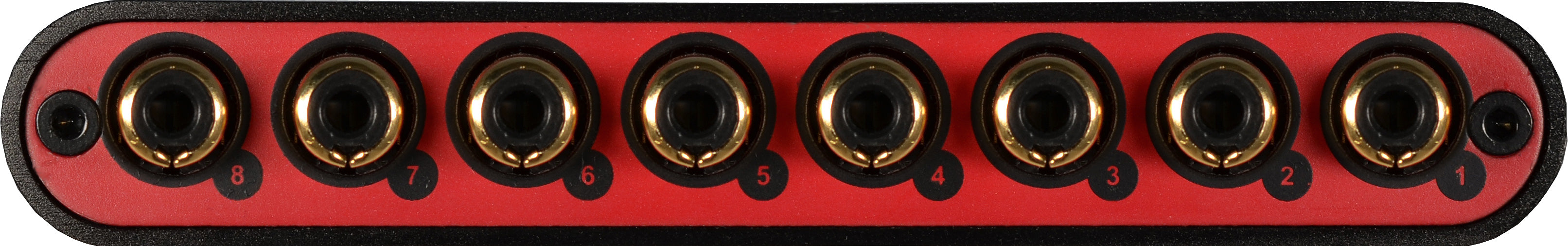 ESI Audio GIGAPORT eX - Professional 24-bit / 192 kHz 8 Output USB Audio Interface - Black/Red