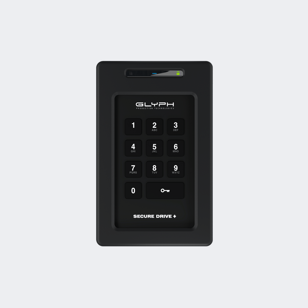 Glyph SecureDrive Plus Encrypted Drive Keypad - SSD