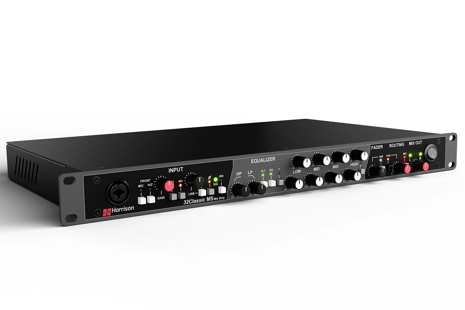 Harrison Audio 32Classic MS Mix Strip – Legendary Console Tone in a 1U Channel Strip