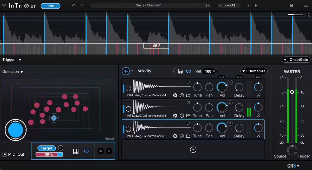 Waves InTrigger Drum Replacer
