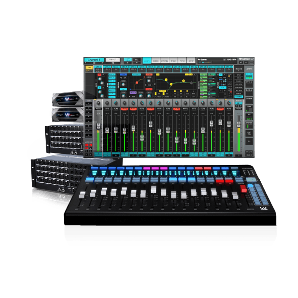 Waves eMotion LV1 + FIT Controller + Extreme Server-C + 64-Preamp Stagebox
