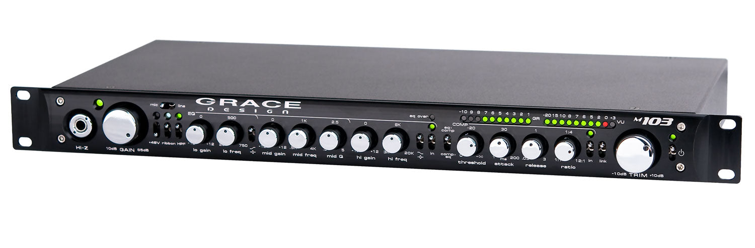 Grace Design m103 single channel preamp/DI/EQ/compressor
