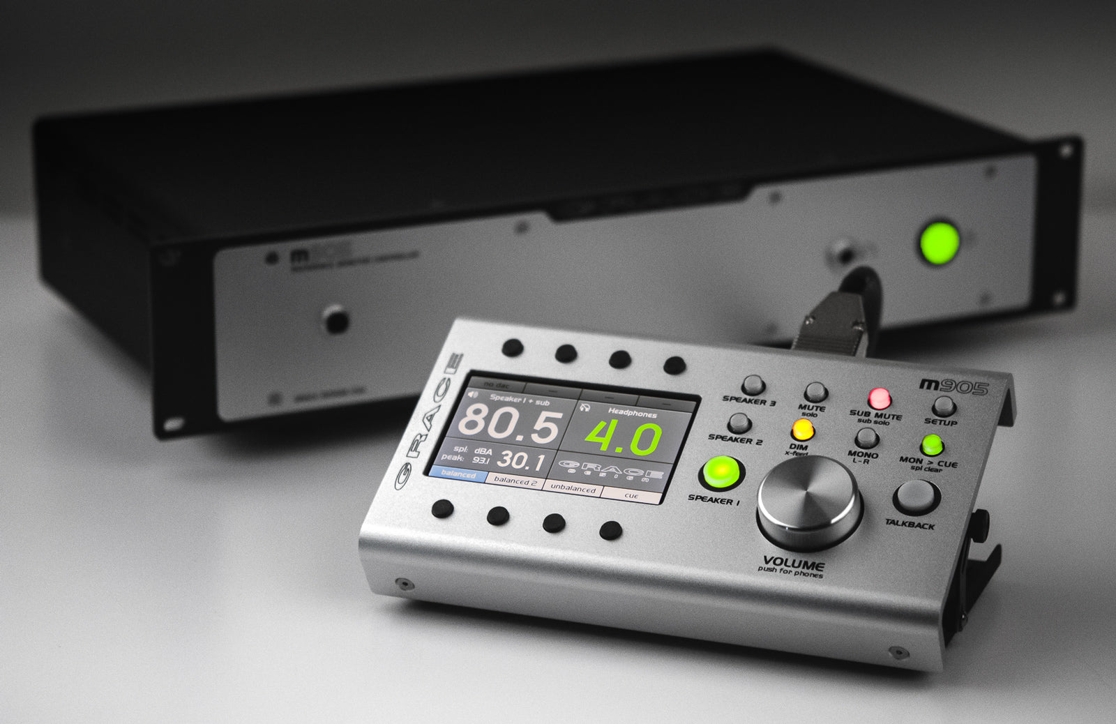 Grace Design m905 high fidelity stereo monitor system-Analog Version