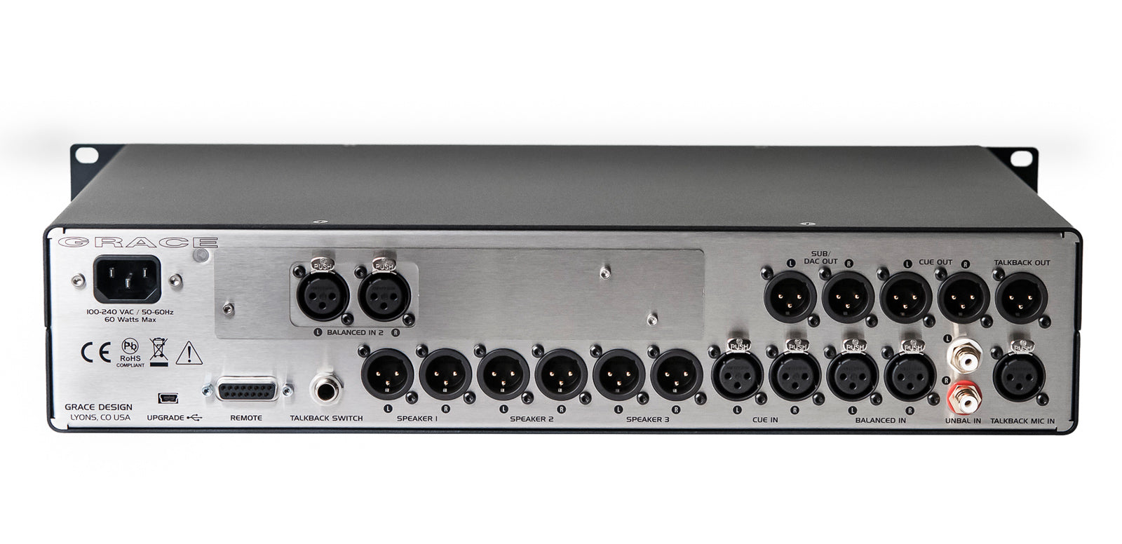 Grace Design m905 high fidelity stereo monitor system-Analog Version