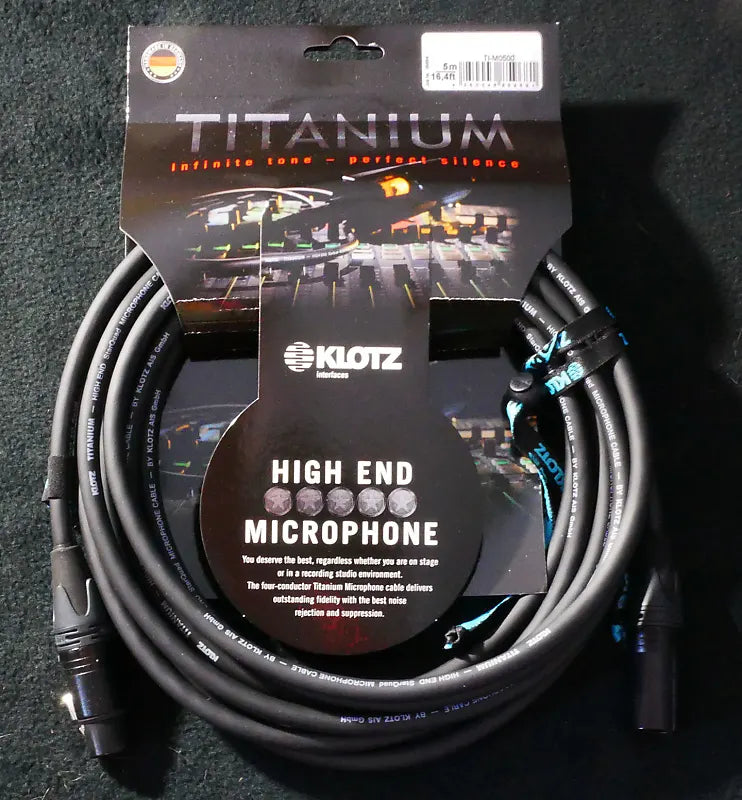 Klotz TI-M0500 StarQuad microphone cable