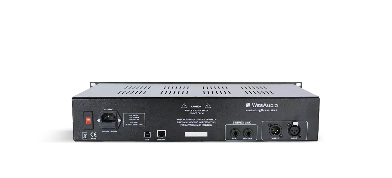 WesAudio ng76 Analog FET Compressor with Digital Recall (1176-Style)