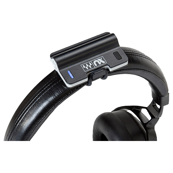 Headphones with top head tracking