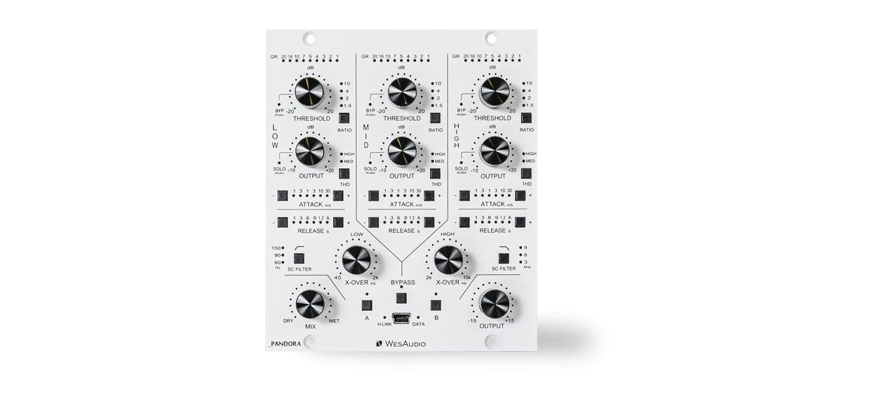 WesAudio Pandora Analog Mastering EQ with Digital Recall and M/S Processing
