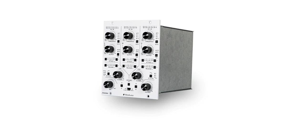 WesAudio ng500 _Pandora 500マルチバンドコンプレッサー WesAudio Pandora – ng500 Series 3-Band Multiband Compressor with Digit
