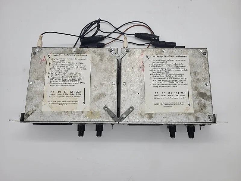Urei LA-4 Compressor Limiter 1980s - Silverface Stereo Pair