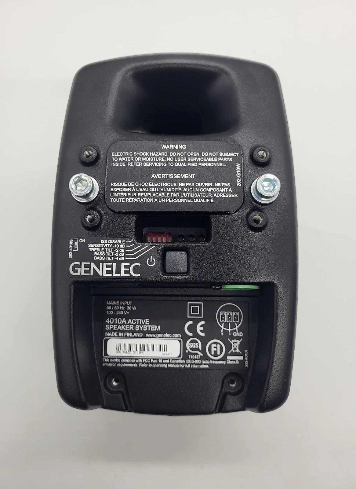 Genelec 4010a 2021 - Black (Used – Excellent Condition) - Priced per Pair