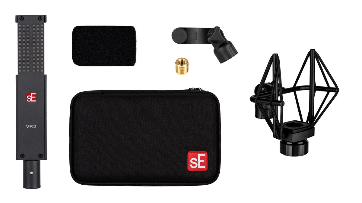 sE Electronics VR2 - Voodoo Active Ribbon Microphone with Shockmount and Case