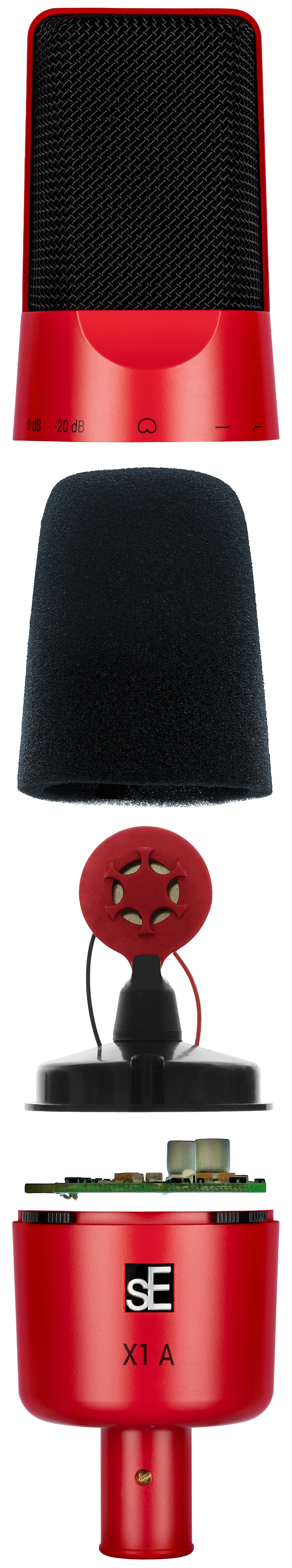 sE Electronics X1 A 2C Red/Black