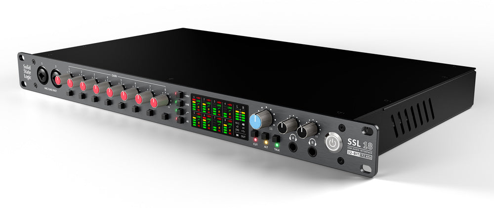 Solid State Logic SSL18 USB-C Rackmount Audio Interface (26-In / 28-Out)