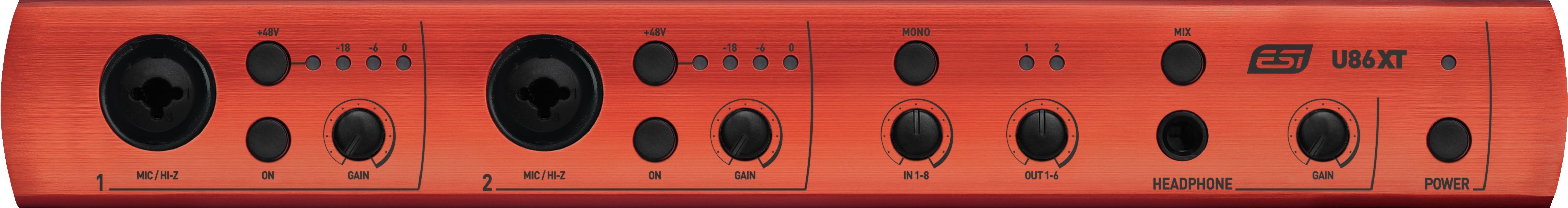 ESI U86 XT - USB Audio Interface - Professional Audio Design, Inc